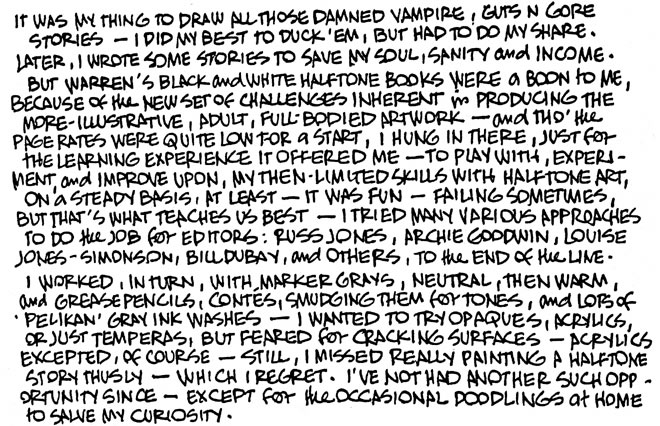 12 - Alex Toth letters