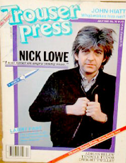 new wave /Trouser Press magazine on punk rock