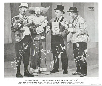 Cast of Chicago's Bozo Show