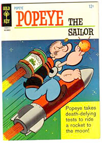 Popeye comic books
