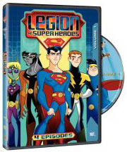 Legion of Superheroes on DVD