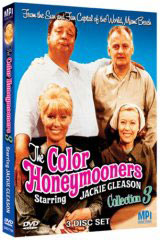 Color honeymooners with Jackie Gleason on DVd