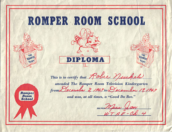 Romper Room Pittsburg TV shows