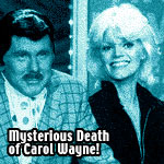 Death of Carol Wayne