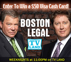 TV shows contest: Boston Legal with William Shatner
