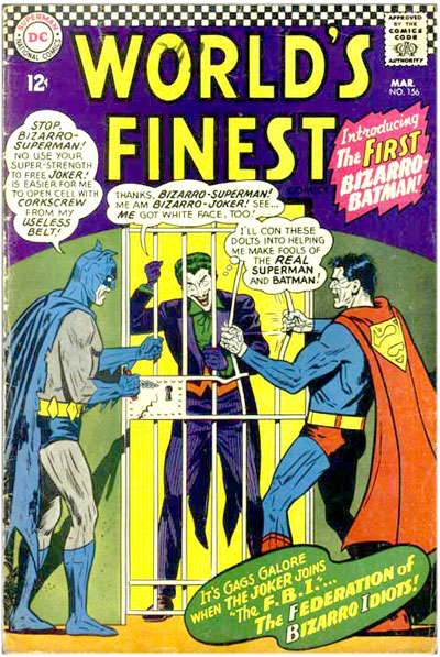 World's Finest # 156 /classic comic books - DC comics cover
