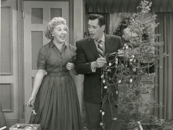Christmas TV Shows with Vivian Vance & Desi Arnaz in I Love Lucy