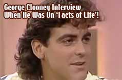 George Clooney Interview When He Was On “Facts of Life”