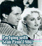Partying with Sean Penn in 1986