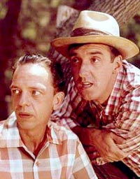 Don Knotts and Jim Nabors in the Andy Griffith Showa