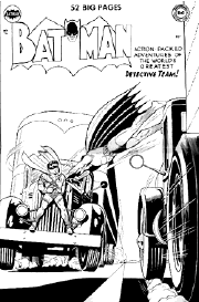 Batman cover art / comic book