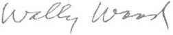 Wally Wood signature